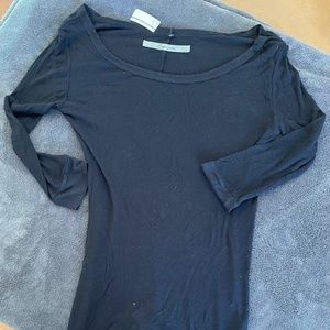 Enza Costa Black tunic top